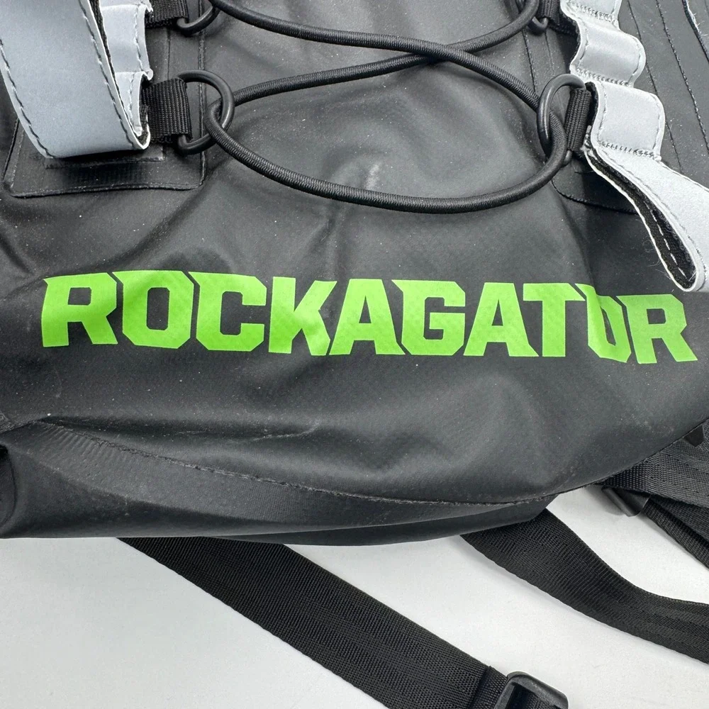 Rockagator‎ Hydric Waterproof Backpack Unisex 40L Black Roll Top Floating Bag